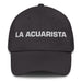 La Acuarista The Aquarist Mexican Spanish Pride Gift Regalo Dad Hat Mexicada Dark Grey