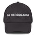 La Herbolaria The Herbalist Mexican Spanish Pride Gift Regalo Dad Hat Mexicada Dark Grey