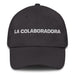 La Colaboradora The Collaborator Mexican Spanish Pride Gift Regalo Dad Hat Mexicada Dark Grey