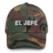 El Jefe The Boss Mexican Spanish Pride Gift Regalo Dad Hat Mexicada Green Camo