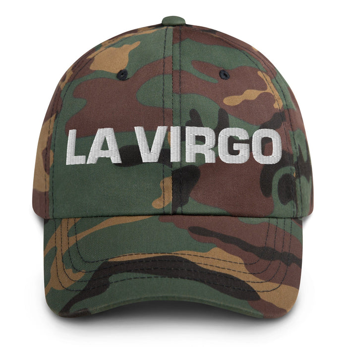 La Virgo The Virgo Mexican Spanish Pride Gift Regalo Dad Hat Mexicada Green Camo