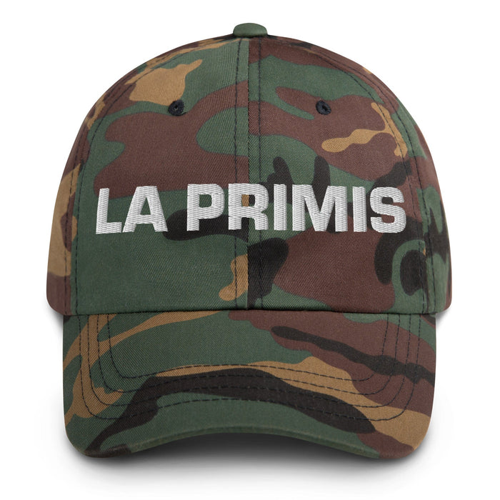 La Primis The Cousin Mexican Spanish Pride Gift Regalo Dad Hat Mexicada Green Camo