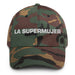 La Supermujer The Superwoman / The Superman Mexican Spanish Pride Gift Regalo Dad Hat Mexicada Green Camo