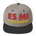 Embroidered Es Mi Cumpleanos It's My Birthday Funny Party Supplies Snapback Hat Mexicada Heather/Black