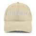 Embroidered Teikirisi - Take It Easy Funny Spanish Saying Distressed Dad Hat Mexicada Khaki