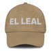 El Leal The Loyal One Mexican Spanish Pride Gift Regalo Dad Hat Mexicada Khaki