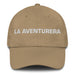 La Aventurera The Adventurer Mexican Spanish Pride Gift Regalo Dad Hat Mexicada Khaki