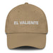 El Valiente Mexican Spanish Pride Gift Regalo Dad Hat Mexicada Khaki