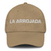 La Arrojada The Bold One Mexican Spanish Pride Gift Regalo Dad Hat Mexicada Khaki