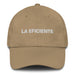 La Eficiente The Efficient One Mexican Spanish Pride Gift Regalo Dad Hat Mexicada Khaki