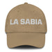 La Sabia The Wise One Mexican Spanish Pride Gift Regalo Dad Hat Mexicada Khaki