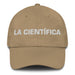 La Científica The Scientist Mexican Spanish Pride Gift Regalo Dad Hat Mexicada Khaki