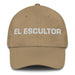 El Escultor The Sculptor Mexican Spanish Pride Gift Regalo Dad Hat Mexicada Khaki