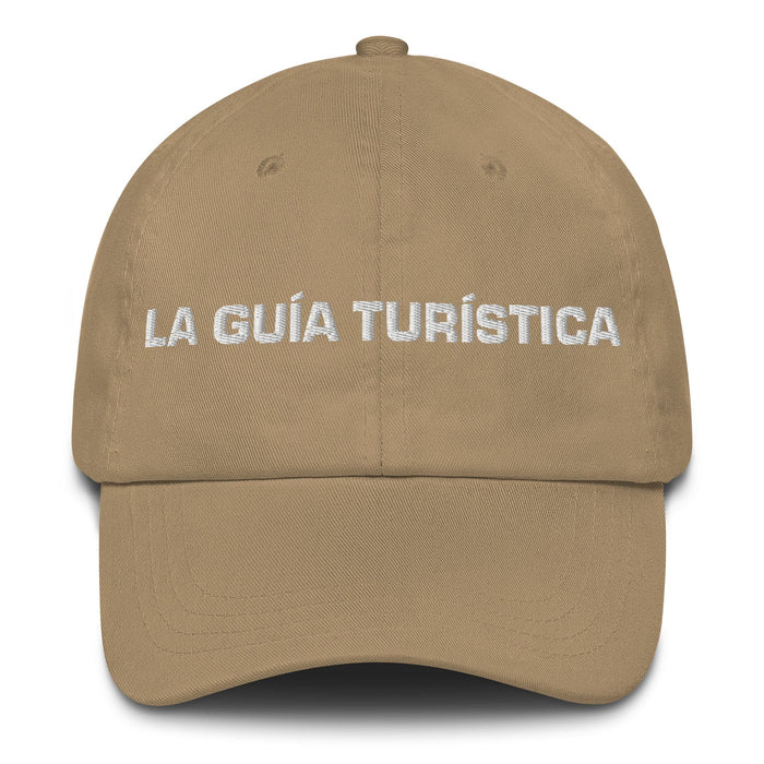 La Guía Turístico The Tour Guide Mexican Spanish Pride Gift Regalo Dad Hat Mexicada Khaki