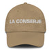 La Conserje The Caretaker Mexican Spanish Pride Gift Regalo Dad Hat Mexicada Khaki