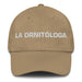 La Ornitóloga The Birdwatcher Mexican Spanish Pride Gift Regalo Dad Hat Mexicada Khaki