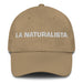 La Naturalista The Naturalist Mexican Spanish Pride Gift Regalo Dad Hat Mexicada Khaki