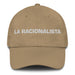 La Racionalista The Rationalist Mexican Spanish Pride Gift Regalo Dad Hat Mexicada Khaki