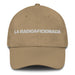 La Radioaficionada The Ham Radio Operator Mexican Spanish Pride Gift Regalo Dad Hat Mexicada Khaki