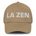 La Zen The Zen Practitioner Mexican Spanish Pride Gift Regalo Dad Hat Mexicada Khaki