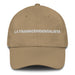 La Transcendentalista The Transcendentalist Mexican Spanish Pride Gift Regalo Dad Hat Mexicada Khaki