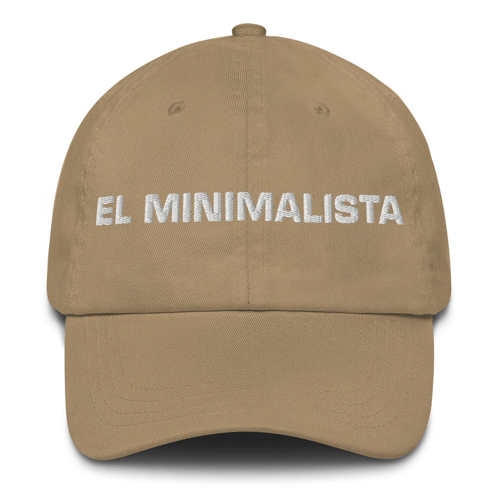 El Minimalista The Minimalist Mexican Spanish Pride Gift Regalo Dad Hat Mexicada Khaki