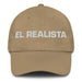 El Realista The Realist Mexican Spanish Pride Gift Regalo Dad Hat Mexicada Khaki