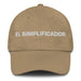 El Simplificador The Simplifier Mexican Spanish Pride Gift Regalo Dad Hat Mexicada Khaki