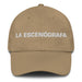 La Escenógrafa The Set Designer Mexican Spanish Pride Gift Regalo Dad Hat Mexicada Khaki