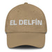 El Delfín The Dolphin Mexican Spanish Pride Gift Regalo Dad Hat Mexicada Khaki