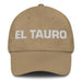 El Tauro The Taurus Mexican Spanish Pride Gift Regalo Dad Hat Mexicada Khaki