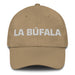 La Búfala The Ox Mexican Spanish Pride Gift Regalo Dad Hat Mexicada Khaki