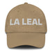 La Leal The Loyalist (Type 6) Mexican Spanish Pride Gift Regalo Dad Hat Mexicada Khaki