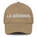 La Géminis The Gemini Mexican Spanish Pride Gift Regalo Dad Hat Mexicada Khaki