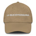 La Nuevoyorquina The New Yorker Mexican Spanish Pride Gift Regalo Dad Hat Mexicada Khaki