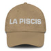 La Piscis The Pisces Mexican Spanish Pride Gift Regalo Dad Hat Mexicada Khaki