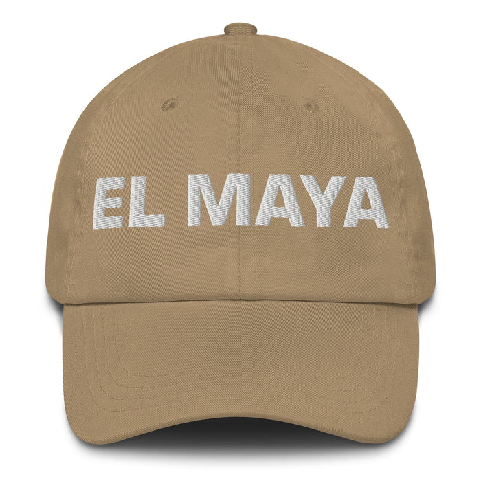 El Maya The Maya Mexican Spanish Pride Gift Regalo Dad Hat Mexicada Khaki