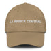 La África Central The Central African Mexican Spanish Pride Gift Regalo Dad Hat Mexicada Khaki