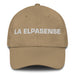 La Elpasense The El Paso Resident Mexican Spanish Pride Gift Regalo Dad Hat Mexicada Khaki