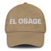 El Osage The Osage Mexican Spanish Pride Gift Regalo Dad Hat Mexicada Khaki