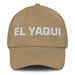 El Yaqui The Yaqui Mexican Spanish Pride Gift Regalo Dad Hat Mexicada Khaki