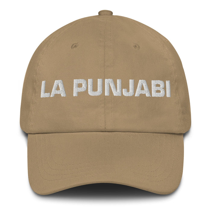 La Punjabi The Punjabi Mexican Spanish Pride Gift Regalo Dad Hat Mexicada Khaki