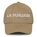 La Punjabi The Punjabi Mexican Spanish Pride Gift Regalo Dad Hat Mexicada Khaki