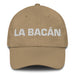 La Bacán The Awesome One Mexican Spanish Pride Gift Regalo Dad Hat Mexicada Khaki