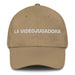 La Videojugadora The Gamer Mexican Spanish Pride Gift Regalo Dad Hat Mexicada Khaki