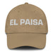 El Paisa The Countryman/Countrywoman Mexican Spanish Pride Gift Regalo Dad Hat Mexicada Khaki