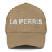 La Perris The Cool One Mexican Spanish Pride Gift Regalo Dad Hat Mexicada Khaki