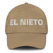 El Nieto The Granddaughter / The Grandson Mexican Spanish Pride Gift Regalo Dad Hat Mexicada Khaki