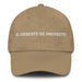 El Gerente De Proyecto The Project Manager Mexican Spanish Pride Gift Regalo Dad Hat Mexicada Khaki