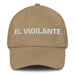 El Vigilante The Security Guard Mexican Spanish Pride Gift Regalo Dad Hat Mexicada Khaki